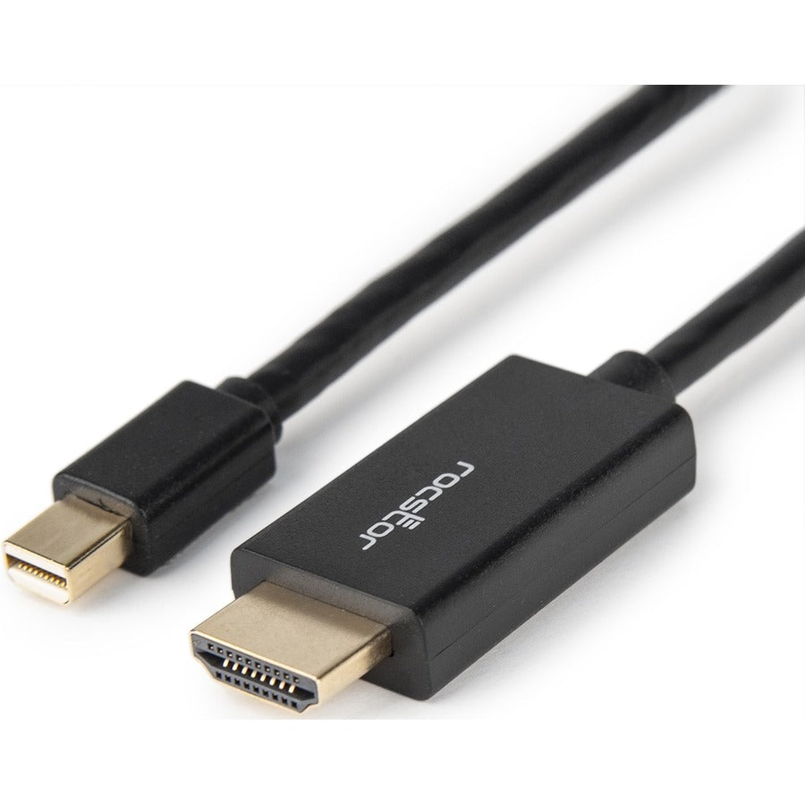 10Ft Mini Displayport To Hdmi,M/M 4Kx2K 30Hz Cable Black