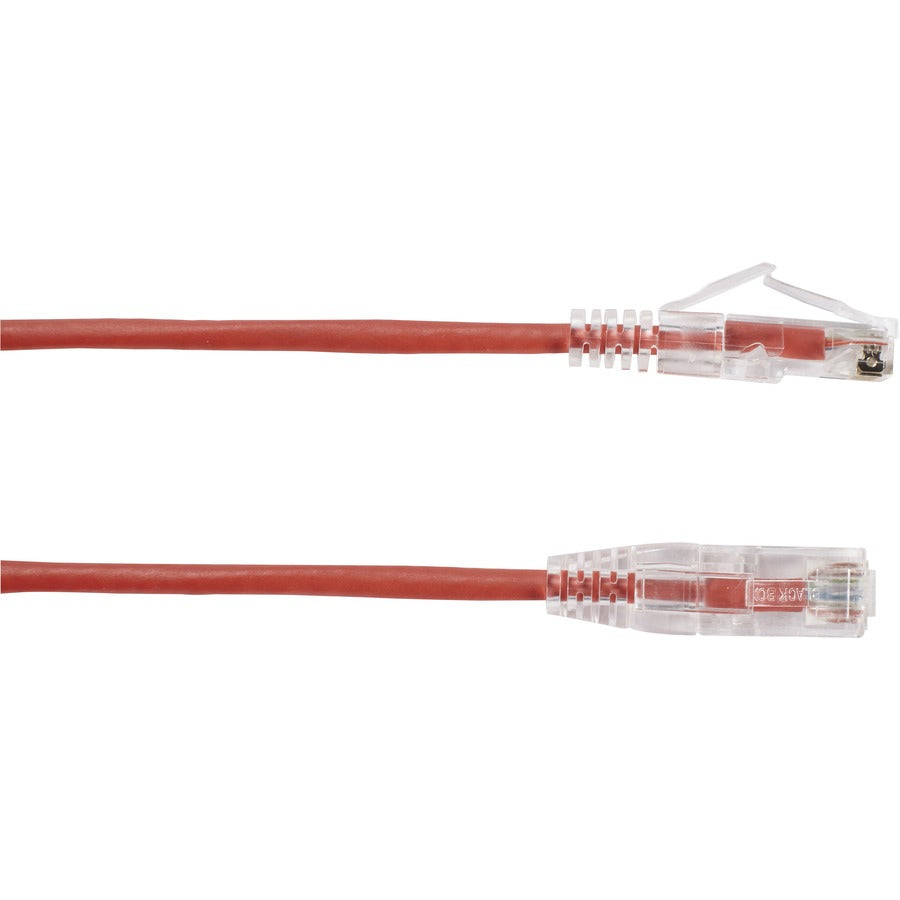 10Ft Red Cat6A Slim 28Awg Patch,Cable 500Mhz Utp Cm Snagless