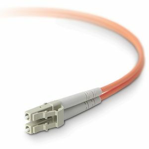 10M Duplex Fiber Optic Cable,Mmf Lc/Lc 50/125 Rohs