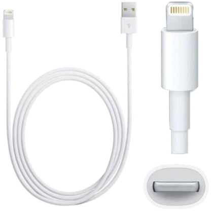 10Pk 1M 3Ft White Lightning,Cable Ipad Iphone 7 8 Xr Xs 11 12