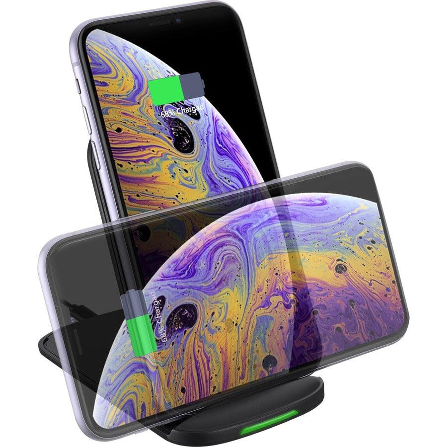 10W Wireless Qi Charger,With Foldable Stand