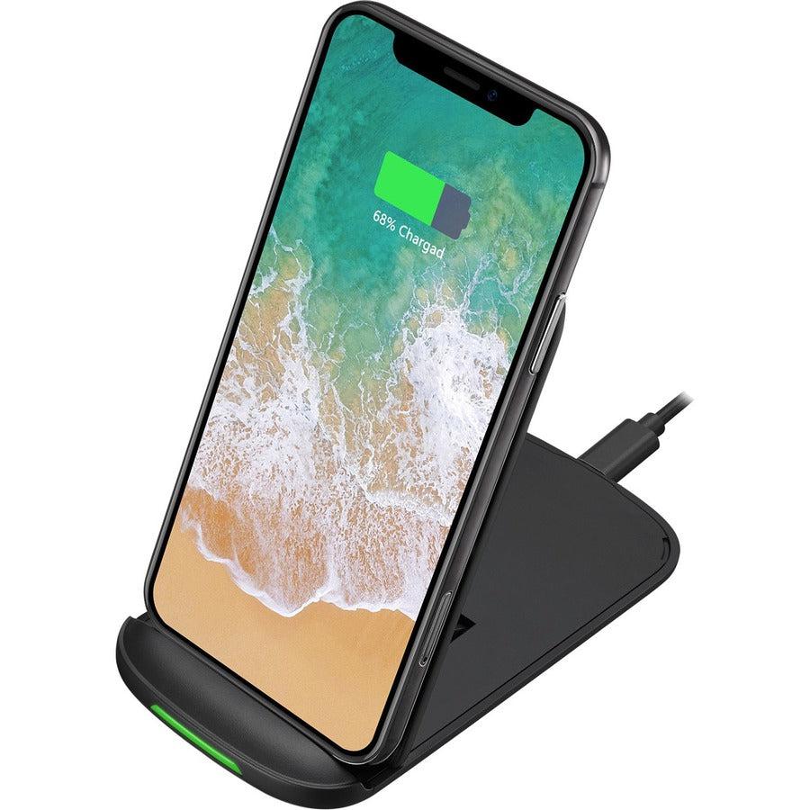 10W Wireless Qi Charger,With Foldable Stand