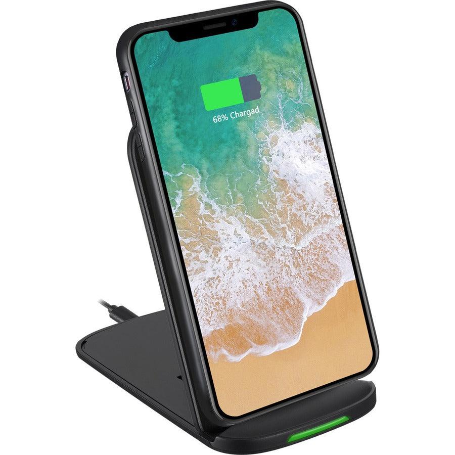 10W Wireless Qi Charger,With Foldable Stand