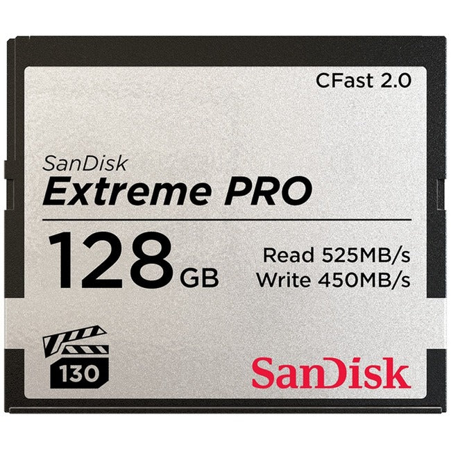 128Gb Extreme Pro Cfast 2.0,525/430Mb/S