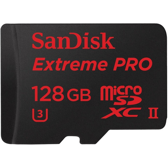 128Gb Extreme Pro Microsdxc,Uhs-Ii Card & Usb 3.0 Reader