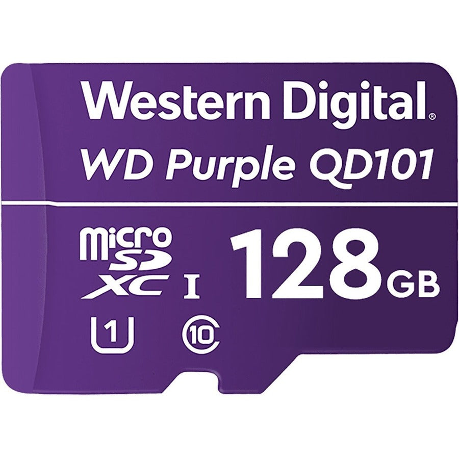 128Gb Wd Purple Sc Qd101,Microsd Card