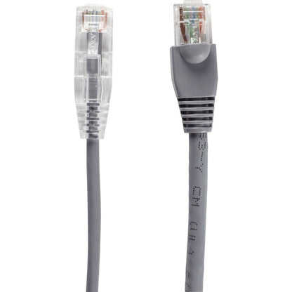 12Ft Cat6A Gray Slim-Net Patch,Cable