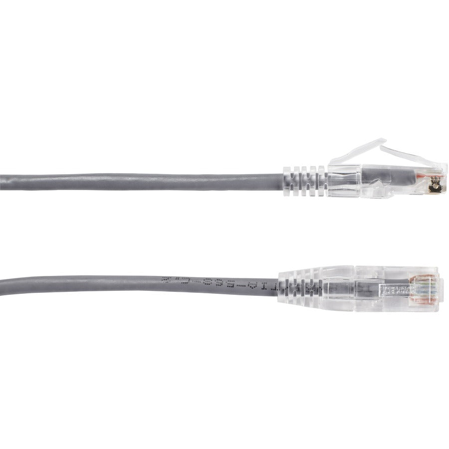 12Ft Cat6A Gray Slim-Net Patch,Cable