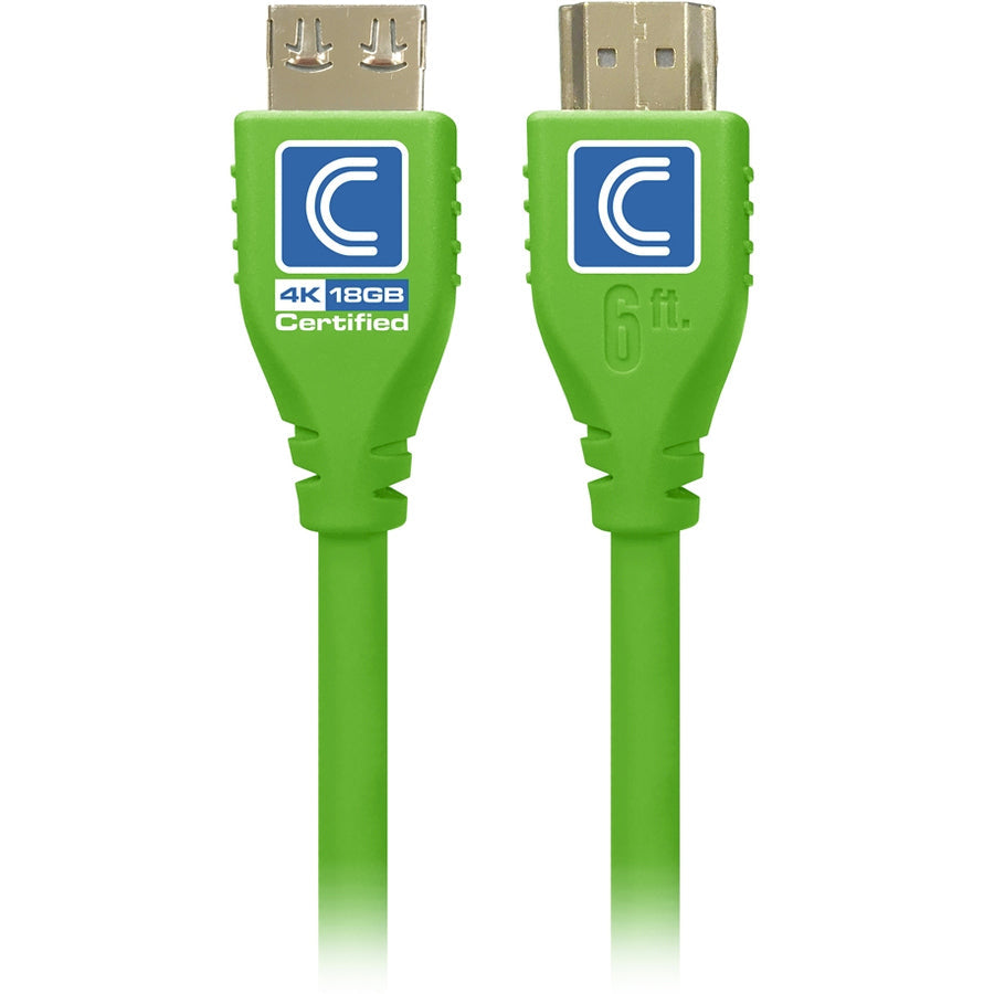 12Ft Microflex Pro Av/It Series,18G Highspeed Hdmi Cable Green