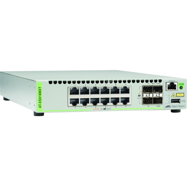 12Port 100/1000/10G Stackable,Sw Base-T Rj-45 With 4 Sfp/Sfp+Slot