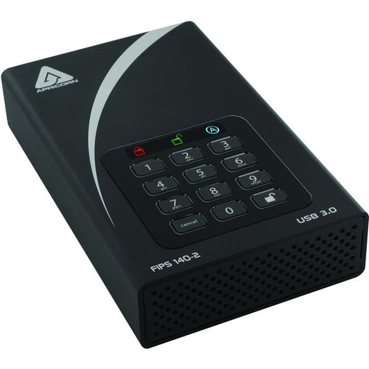 12Tb Aegis Padlock Dt Secure,Usb 3.0 256Bit Aes Hw Fips