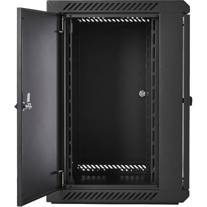 12U Rack Wall Mount Enclosure,Locking Glass Doors 450Mm