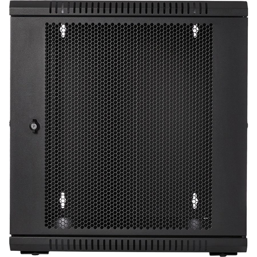 12U Rack Wall Mount Enclosure,Locking Vented Door 450Mm