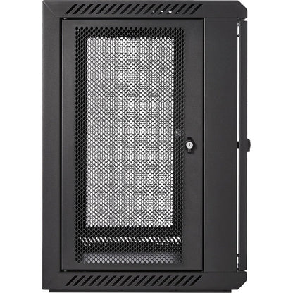 12U Rack Wall Mount Enclosure,Locking Vented Door 450Mm