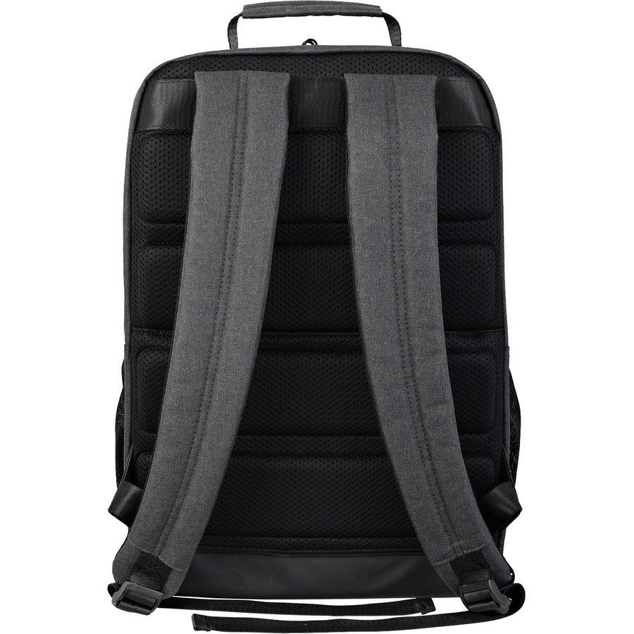 14In Gray Elite Slim Backpack,2 Main Compts