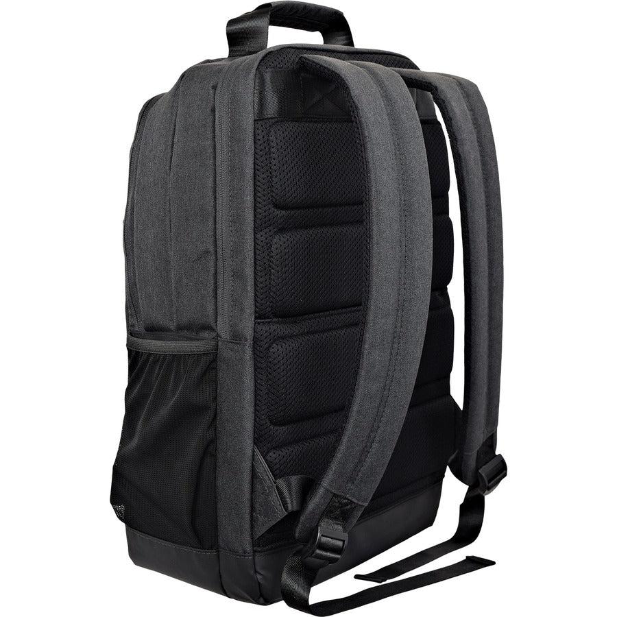 14In Gray Elite Slim Backpack,2 Main Compts