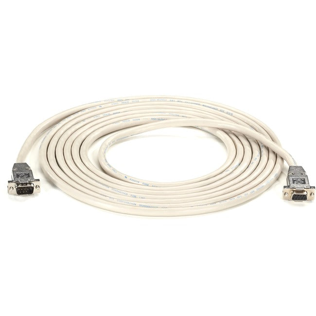 15-Ft Rs232 Shielded Null Modem,Cable Metal Hood Db9 Male/Female