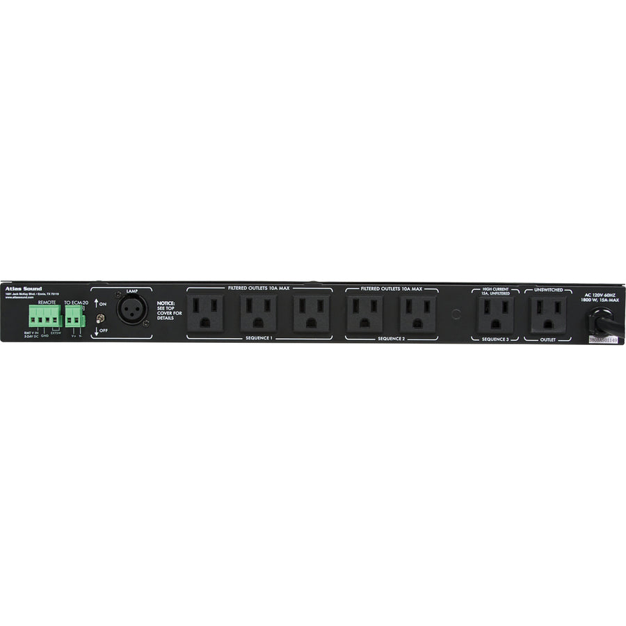 15A Ac Power Conditioner &,Sequencer