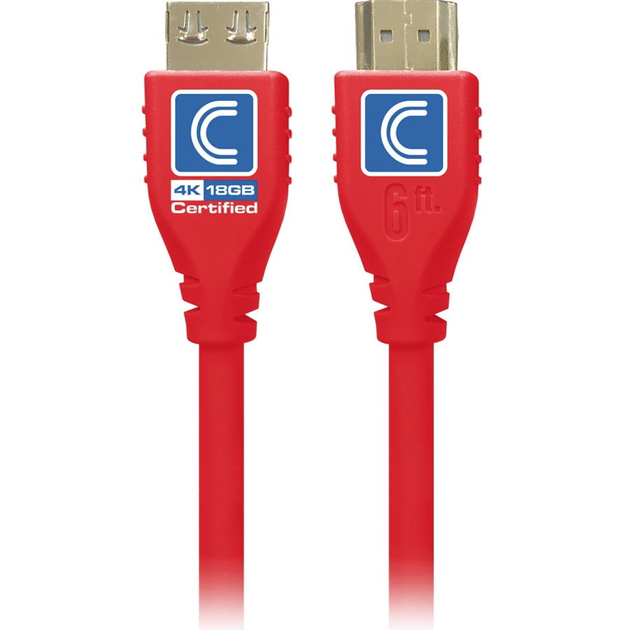 15Ft Microflex Pro Av/It Series,18G Highspeed Hdmi Cable Deep Red