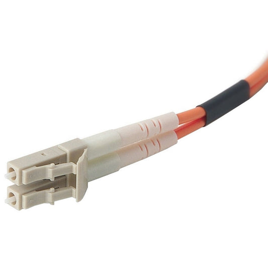 15M Duplex Fiber Optic Cable,Mmf Lc/Lc 62.5/125 Rohs