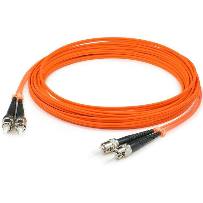 15M Multi-Mode Fiber 62.5/125,Duplex St/St Om1 Orange Patch Cable