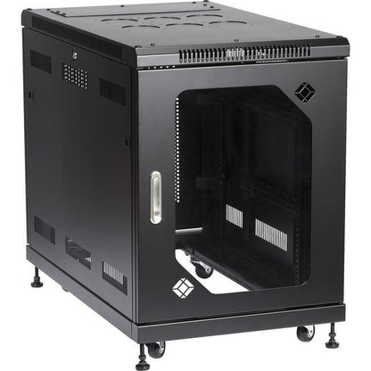 15U Server Cabinet 24Inw X 40In,D Temp Glass