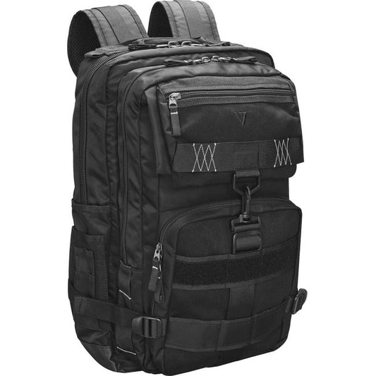 16In Elite Black Ops Backpack,Lightwt Durable Military Gr Velcro