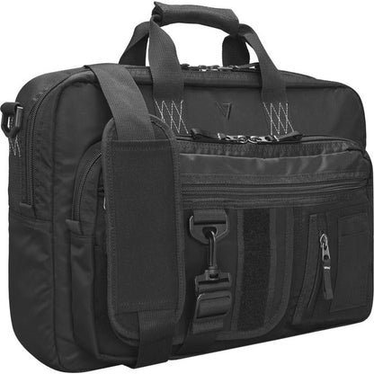 16In Elite Black Ops Briefcase,Lightwt Durable Military Gr Velcro