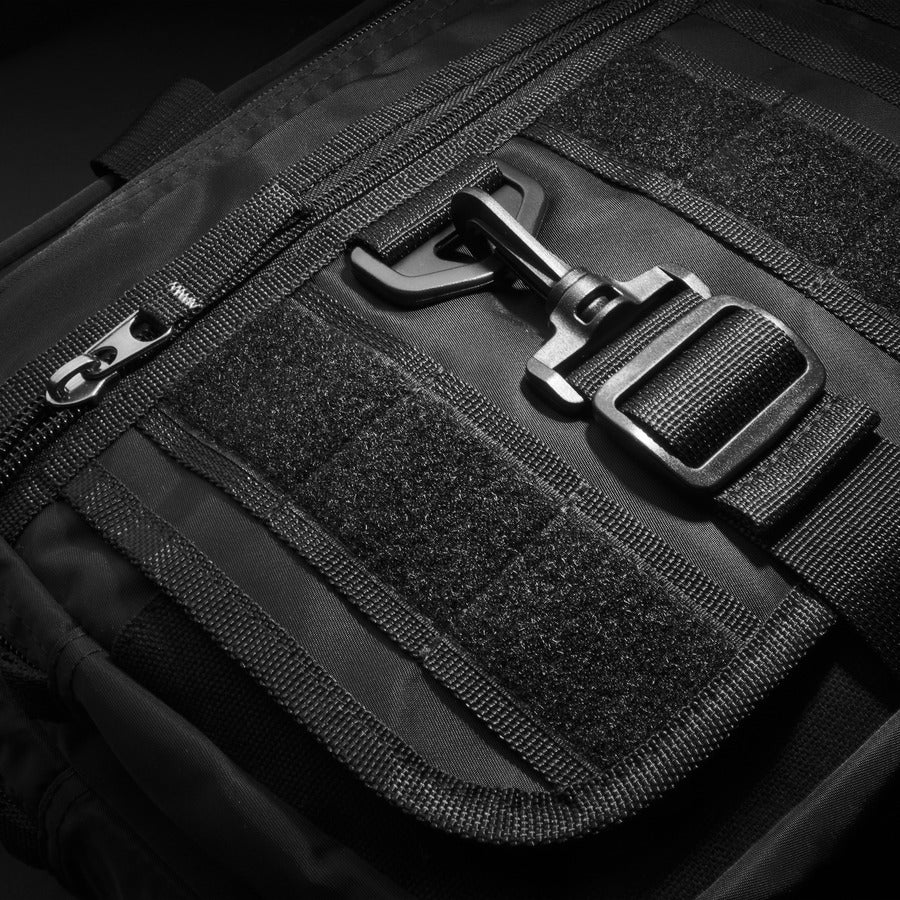 16In Elite Black Ops Briefcase,Lightwt Durable Military Gr Velcro