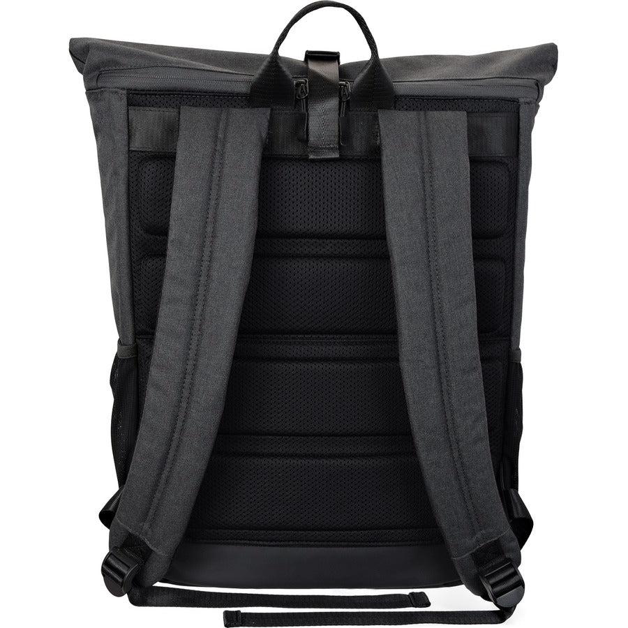 16In Gray Elite Rolltop,Backpack 2 Main Compts