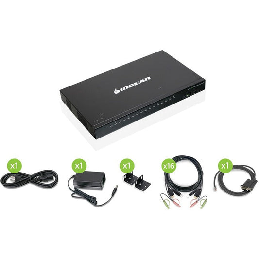 16Port Usb Hdmi Kvmp Switch,With 16 Usb Cable Kvm Set Taa