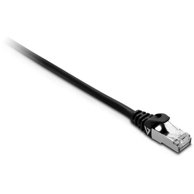 16.4Ft Cat7 Fstp Black Patch,Cable Rj45 W/ Metal Shielded