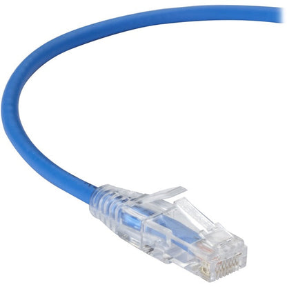 1Ft Blue Cat6A Slim 28Awg Patch,Cable 500Mhz Utp Cm Snagless