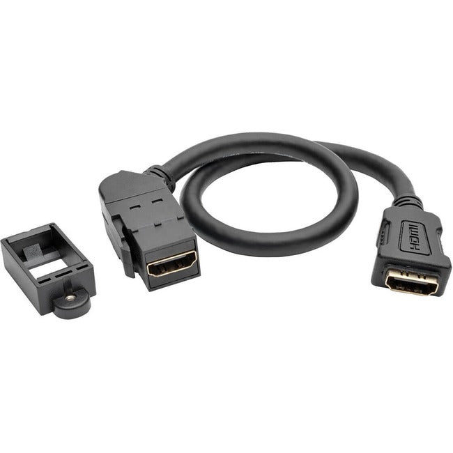 1Ft Hdmi Angled Coupler Cable,1 Highspeed Hdmi W/ Enet F/F