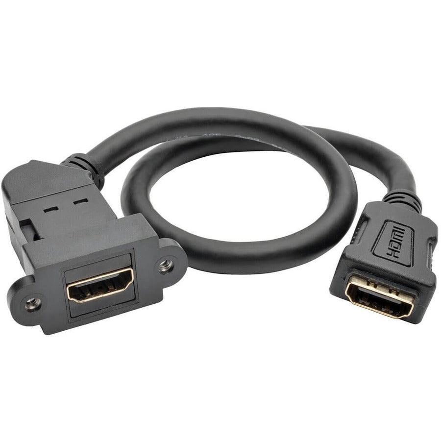 1Ft Hdmi Angled Coupler Cable,1 Highspeed Hdmi W/ Enet F/F