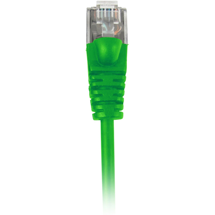 1Ft Microflex Cat6 Green,Snagless Patch Lifetime Warranty