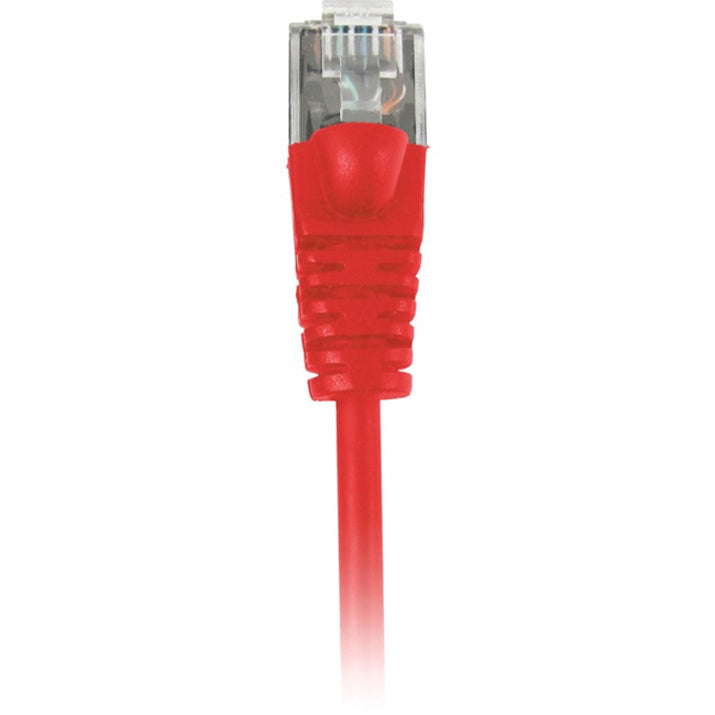 1Ft Microflex Cat6 Red Snagless,Patch Lifetime Warranty