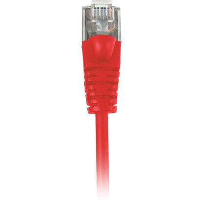 1Ft Microflex Cat6 Red Snagless,Patch Lifetime Warranty