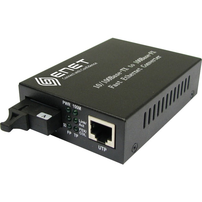 1Port 10/100 Poe Rj45 To 1Port,Sc Multimode 2Km Media Converter