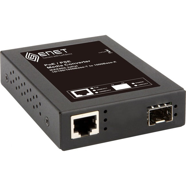 1Port 10/100/1000 Poe 1X Sfp,Media Converter