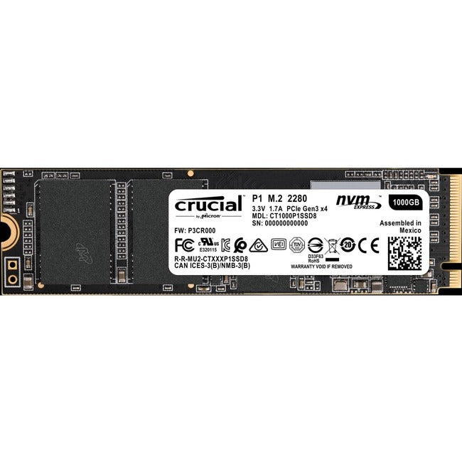 1Tb P1 3D Nand Nvme Pcie M.2,Ssd