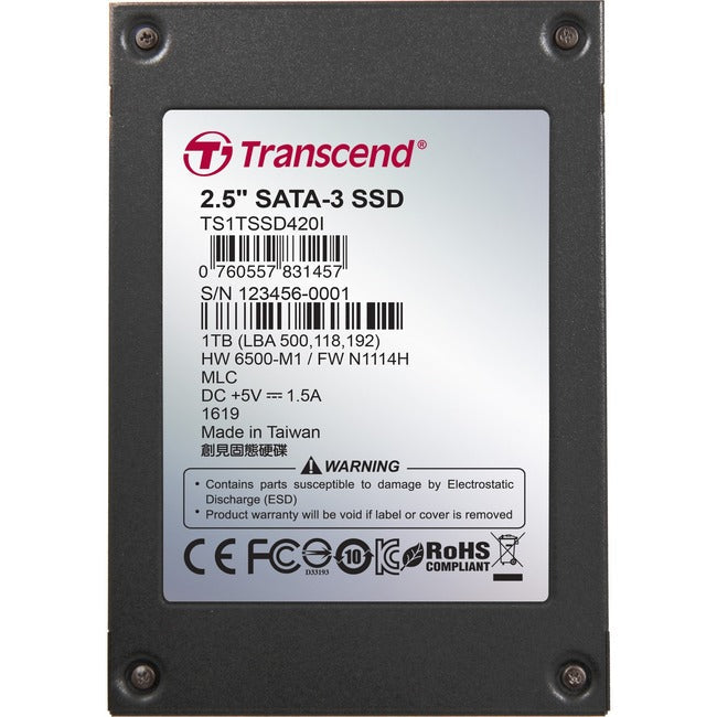 1Tb Ssd420 Ssd Sata 3 2.5In Mlc,Ind