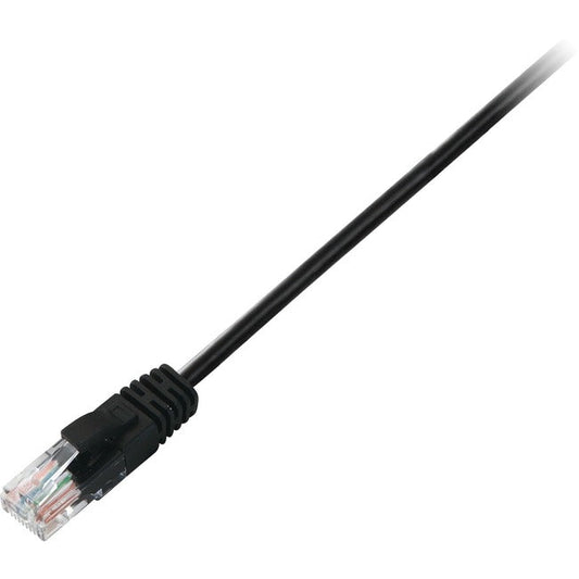 1.6Ft Cat5E Black Utp Network,Ethernet Unshielded Patch Rj45