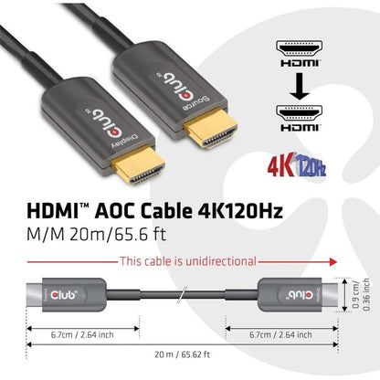 20M/65.62Ft Hdmi 2.1 High Speed,Aoc Cable