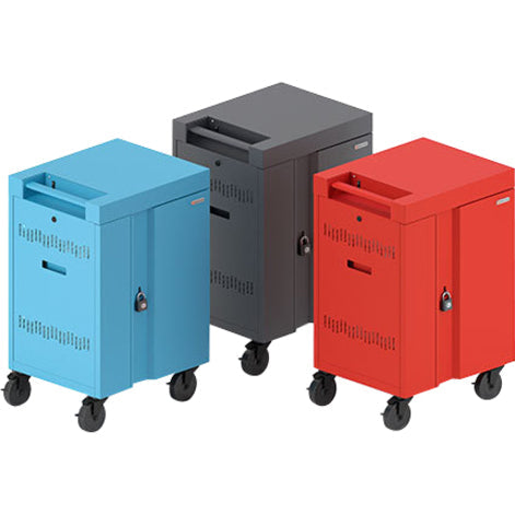 20X Cube Mini Ac Chargecart Top,270 Deg Doors Tz Finish