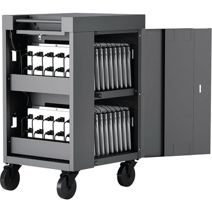 20X Cube Mini Ac Chargecart Top,270 Deg Doors Tz Finish