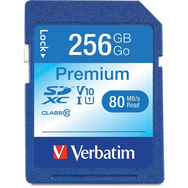 256Gb Premium Sdxc Memory Card,Class10 Uhs-I V10 U1