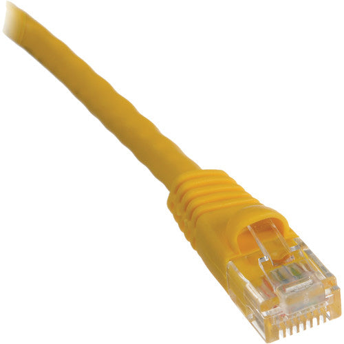 25Ft Cat5E Patch Cabl Yellow,350 Mhz Snagless Lifetime Warranty