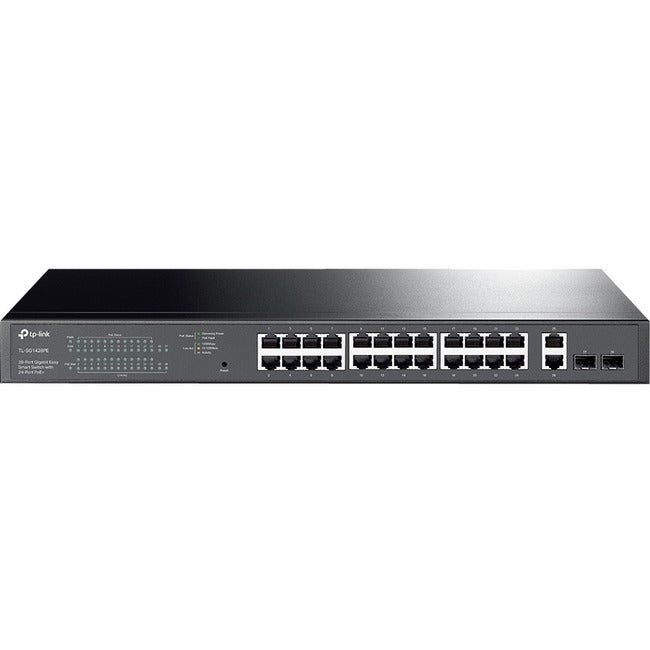 28-Port Gigabit Easy Smart,Switch With 24-Port Poe+