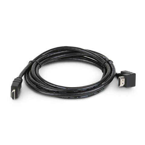 2M Hdmi Male To Hdmi Male,90 Degree Black Cabl E